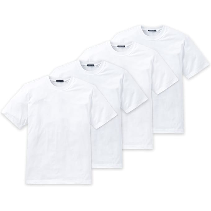 SCHIESSER T-shirt American T-Shirt 3XL Verpakking van 4