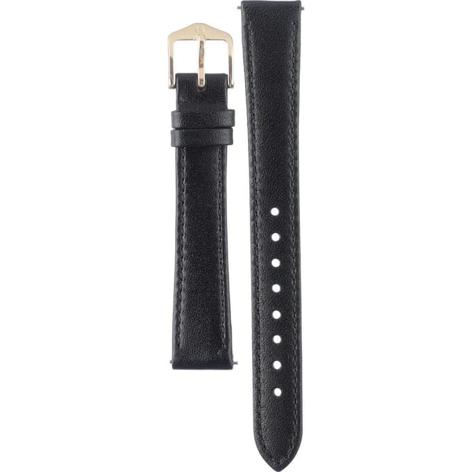 Hirsh Horlogeband Osiris Donkerblauw - Leer - 14mm