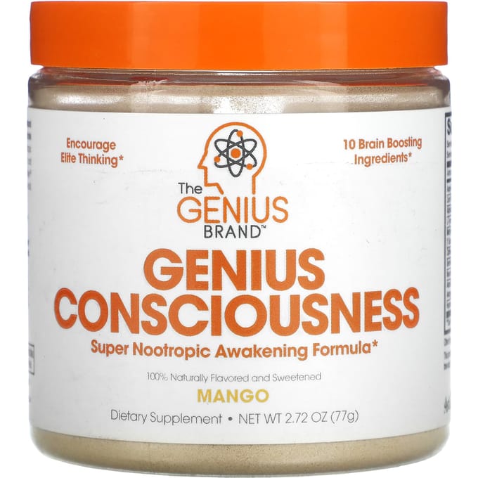 The Genius Brand, Genius Consciousness, Mango, 77g (2,72 oz)