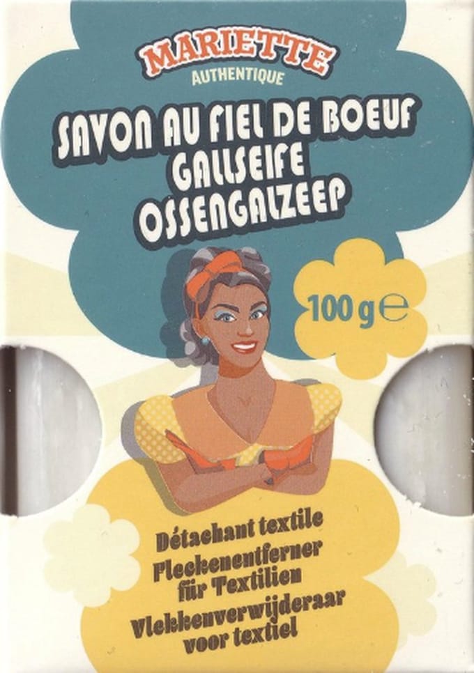 Authentieke ossengalzeep - Vlekkenverwijderaar voor textiel - 100g - Mariette.