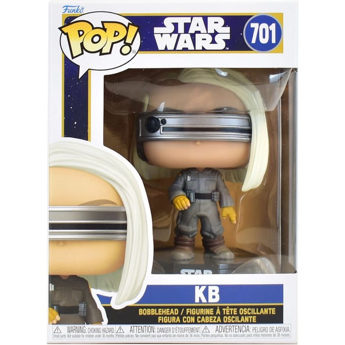 Star Wars Skeleton Crew - KB vinylfiguur 701 Funko Pop! meerkleurig Unisex