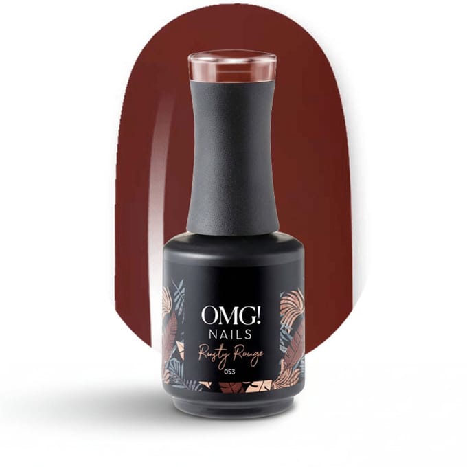 Limea OMG Gellak 053 Rusty Rouge 15ml - Gel nagellak - Rode Gel lak - OMG nails - Rood