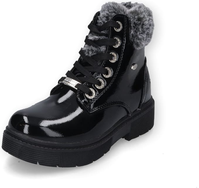 Dockers by Gerli Patent Boot Kinderlaarzen zwart EU 37