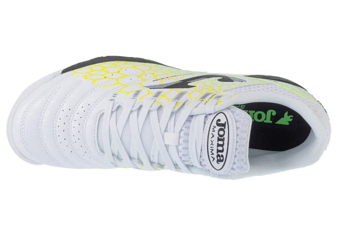 Joma Maxima 25 MAXW IN, Heren witte zaalvoetbalschoenen 44,5 wit