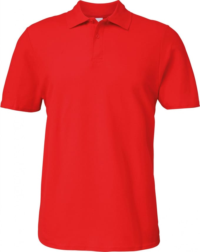 Gildan - Softstyle Piqué Polo - Red maat 3XL