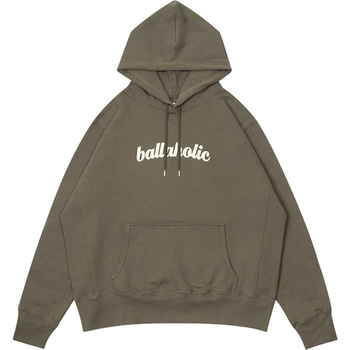Ballaholic Logo Sweat Hoody Grijs