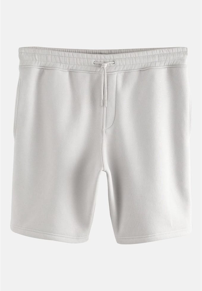 Next - Heren - Klassieke short van geborsteld jersey - Grijs