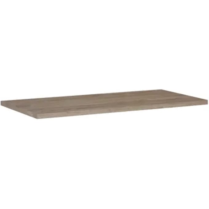Elita Wastafelblad - Mdf - Pvc - Natuurlijk Eiken - 92,2x46,4cm