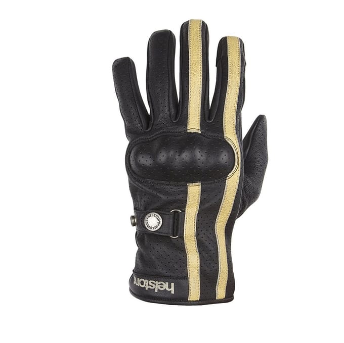 Helstons Eagle Air Zwart Beige - Maat T10 - Handschoen