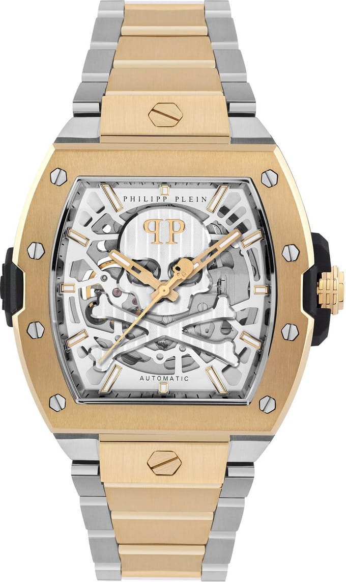 Philipp Plein The $Keleton2.0 PWJFA0525 Horloge - Staal - Multi - Ø 44 mm
