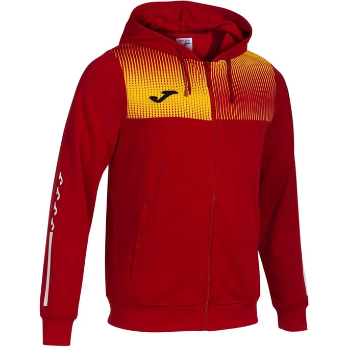 Joma Eco Supernova Sweatshirt Met Rits Rood M Man