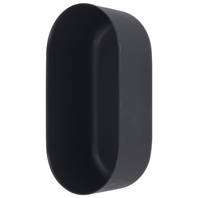 Ovale Cakevorm Voedselkwaliteit Aluminiumlegering Herbruikbare Bakvorm voor het Maken van Cakes Cheesecakes Schuim L black