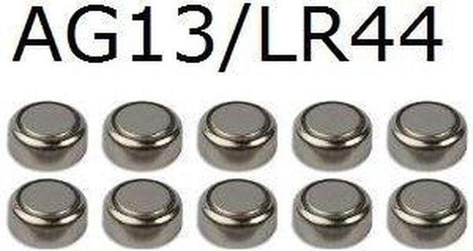 10 Stuks LR44 / AG13 Knoopcel Batterijen