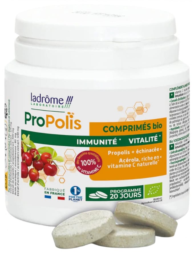 Ladrôme Propolis + Acerola + Echinacee Tabletten 40TB