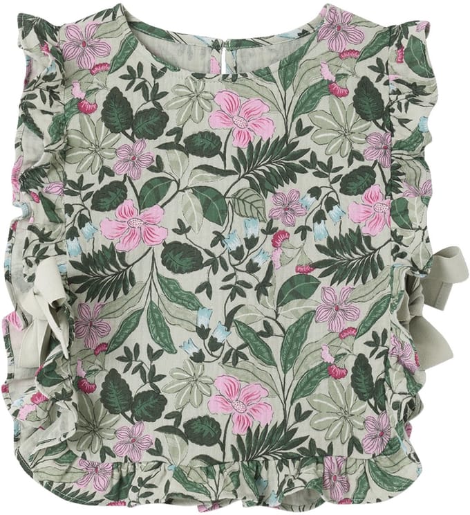 Vertbaudet Gebreide blouse met print voor meisjes