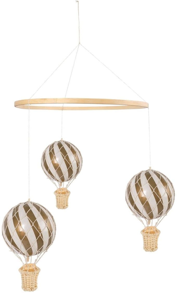 Filibabba Air balloon mobile - Golden