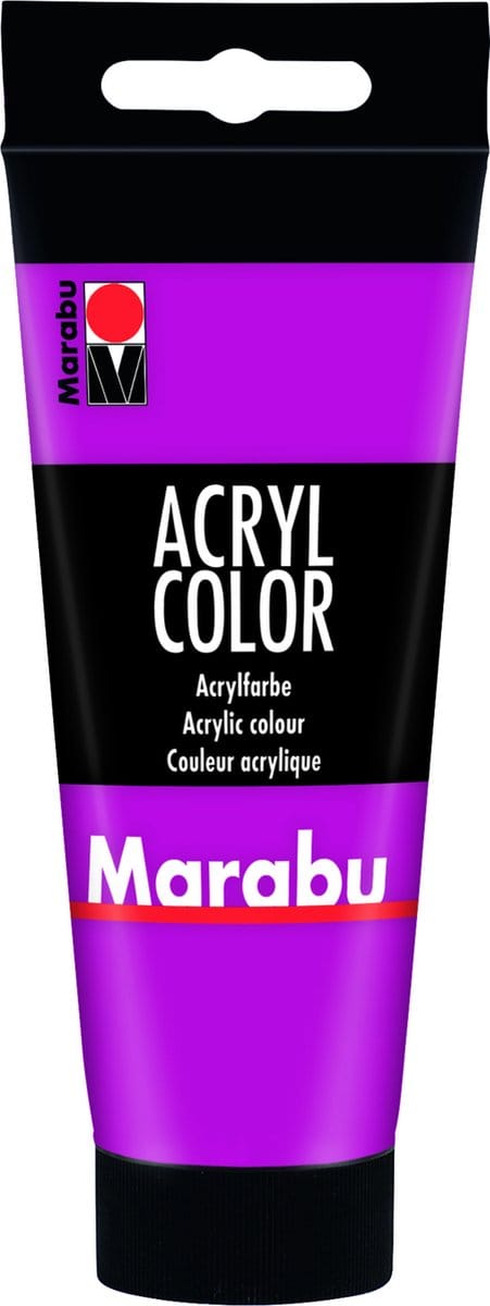 Marabu 12010050014 acrielverf 100 ml Magenta Koker
