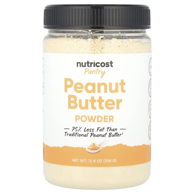 Nutricost, Keukenvoorraad, Pindakaaspoeder, 12,8 oz (358 g)