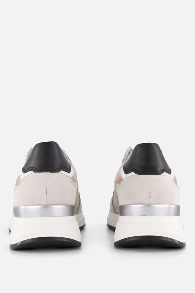 Gabor Sneakers zilver Leer - Dames