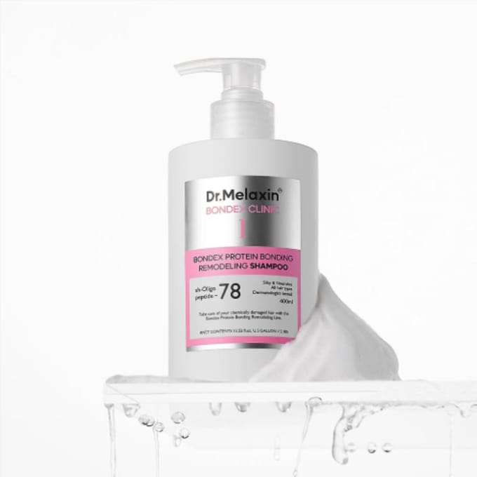 Dr. Melaxin Bondex Protein Bond Remodeling Shampoo 400ml voor beschadigd haar white