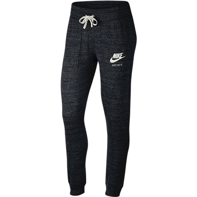 Nike Gebreide Joggingbroek Dames Donkergrijs 883732-010 L black