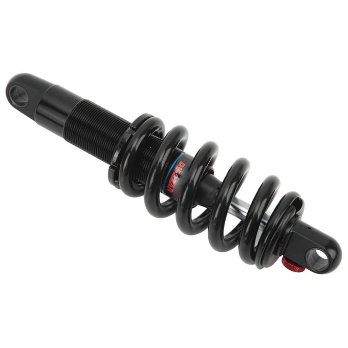 Fietsschokdemper Oliedruk Aluminiumlegering Stalen Spiraalveer Schok CNC Fietsaccessoire Voor gray