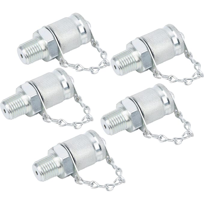5 stuks Hydraulische Testadapter Draad Testkoppeling Connectoren Drukmeting PTPPTNPT14