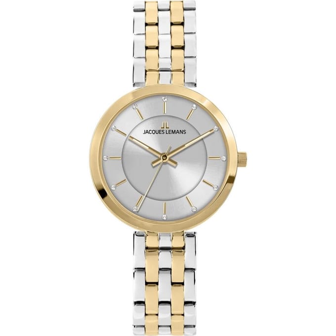 Jacques Lemans - 1-2211C - Polshorloge - Dames - Kwarts - Milano