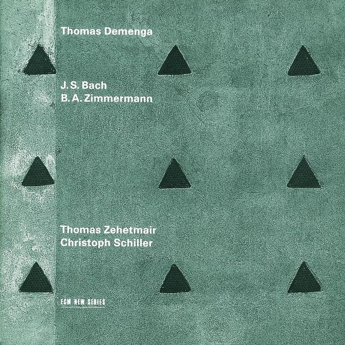 Thomas Demenga, Thomas Zehetmair, Christoph Schiller - J.S. Bach | B.A. Zimmermann (CD)