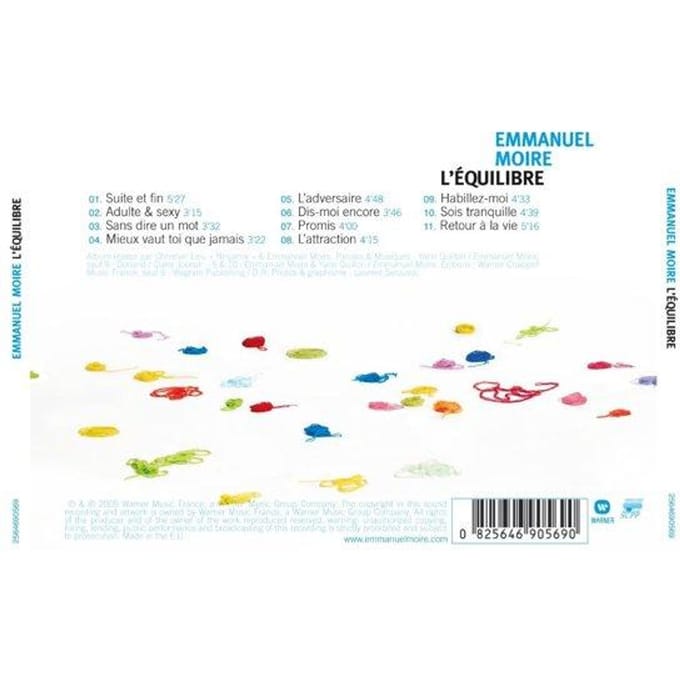 Emmanuel Moire - L'Equilibre - CD