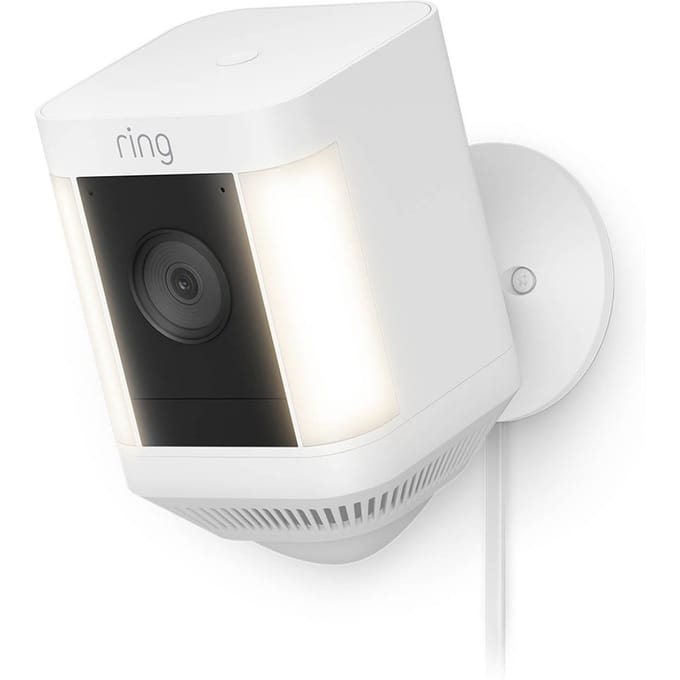 ring Spotlight Cam Plus - Plug-In - White 8SH1S2-WEU0 IP Bewakingscamera WiFi 1920 x 1080 Pixel