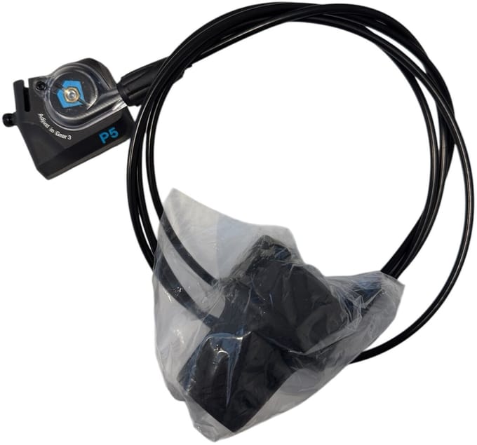 Sunrace 5-speed draaiversteller - interne naaf - clickbox - zwart