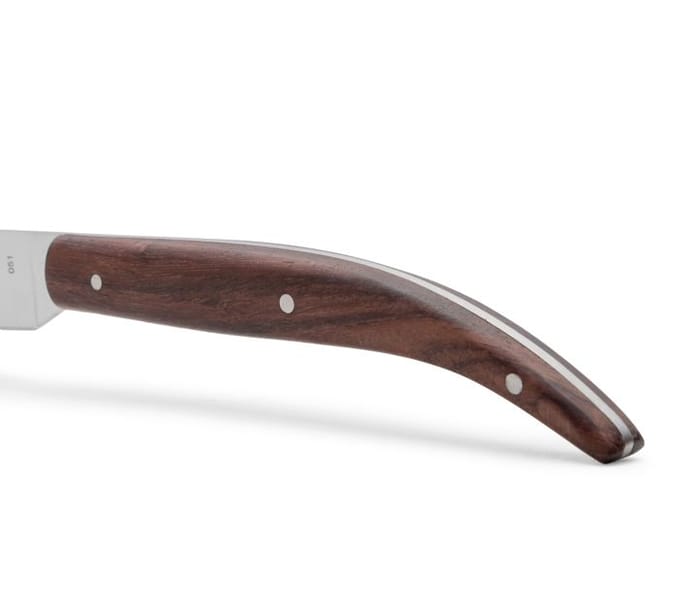 Couteaux de table - Arcos - Set de 4 pièces - Acier inoxydable Nitrum - Bois de rose - Ergonomiques