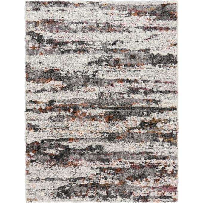 Hoogpolig tapijt Vincenta multicolor 60x100 cm
