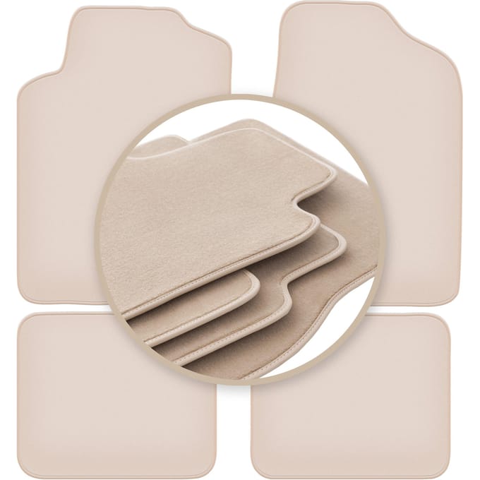 PREMIUM beige vloermatten voor: Chrysler Sebring I cabriolet, sedan 1995-2001