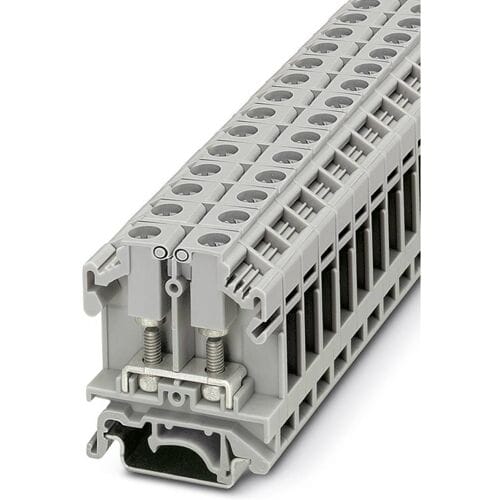 Phoenix Contact 0790433 Boutaansluitklem 11 mm Boutaansluiting Grijs 50 stuk(s)