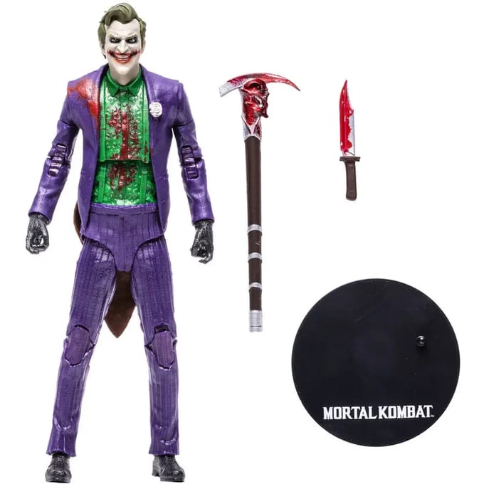 Mortal Kombat 11 - Action Figure The Joker (Bloody) 18 cm