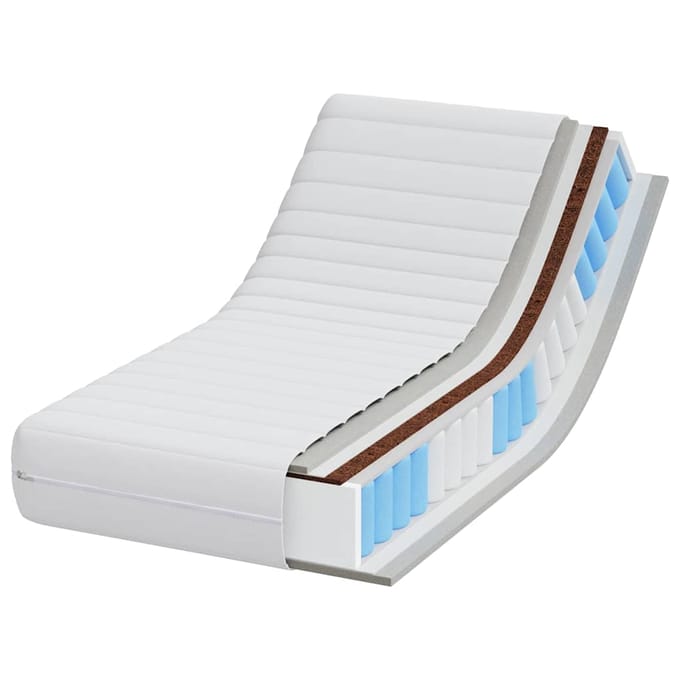 vidaXL - Matras - 70 - x - 140 - cm - Wit