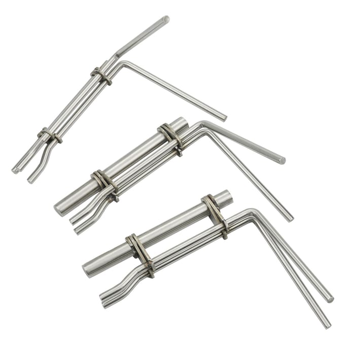 Installatiegereedschap voor afdichting van hydraulische cilinderzuigerstang, voor U-Cup-afdichtingsinstallatiegereedschapsset, afdichting zilver