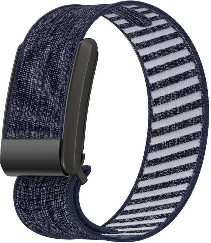 Strap-it Gebreid bandje Nylon geschikt voor WHOOP 5.0 - Indigoblauw