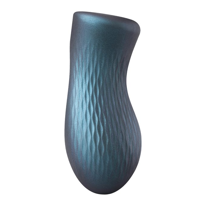 Dorcel - Sili-Cup - Dual Sensation Masturbator - Siliconen - Blauw Metallic