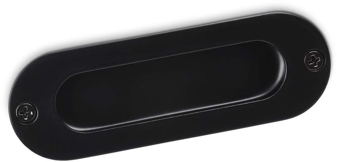 5 x Meubelgreep EL-08 Boorgatafstand 108 mm Zwart mat Infreesgreep van SOTECH