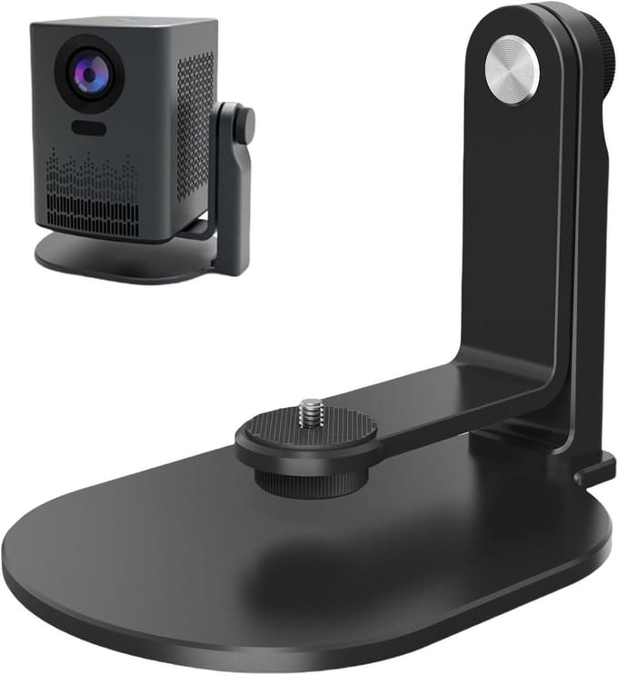 Projector Tafelstandaard - Projector Mount - Thuisbioscoop - 360 Graden Verstelbaar - 18.5 cm - Zwart