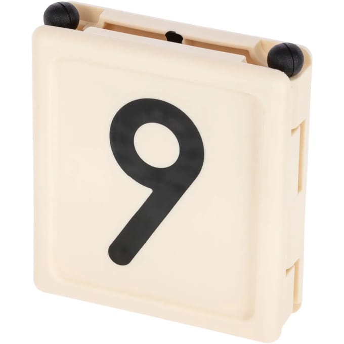 Nummerplaatje voor opvouwbare halsband Kerbl (x6)