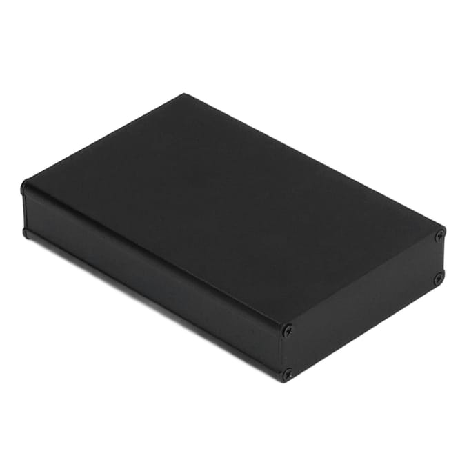 Boîtier de jonction en alliage d'aluminium pour circuit imprimé, boîtier de dissipation thermique électronique DIY
