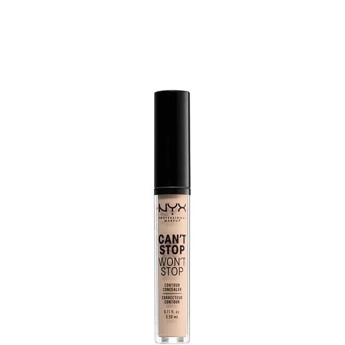 Nyx Professional Makeup Can't Stop Won't Stop Concealer - Alabaster - Concealer - Zeer Licht