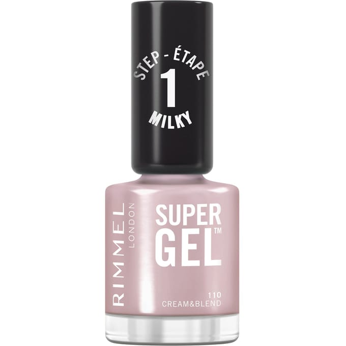 Rimmel Super Gel Nail Polish 110 Cream&amp;Blend 12 ml
