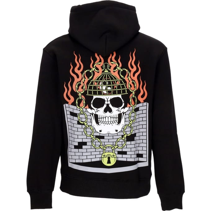 Mental Cage-hoodie voor heren zwart
