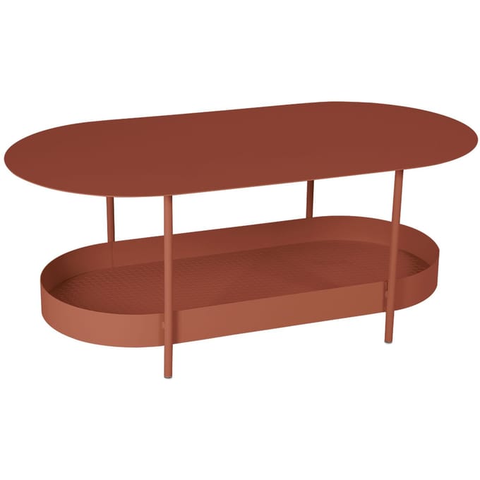 Fermob SALSA ovale tafel - 20 okerrood