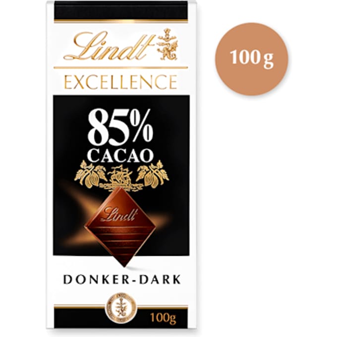 Chocoladereep Lindt Puur 85%